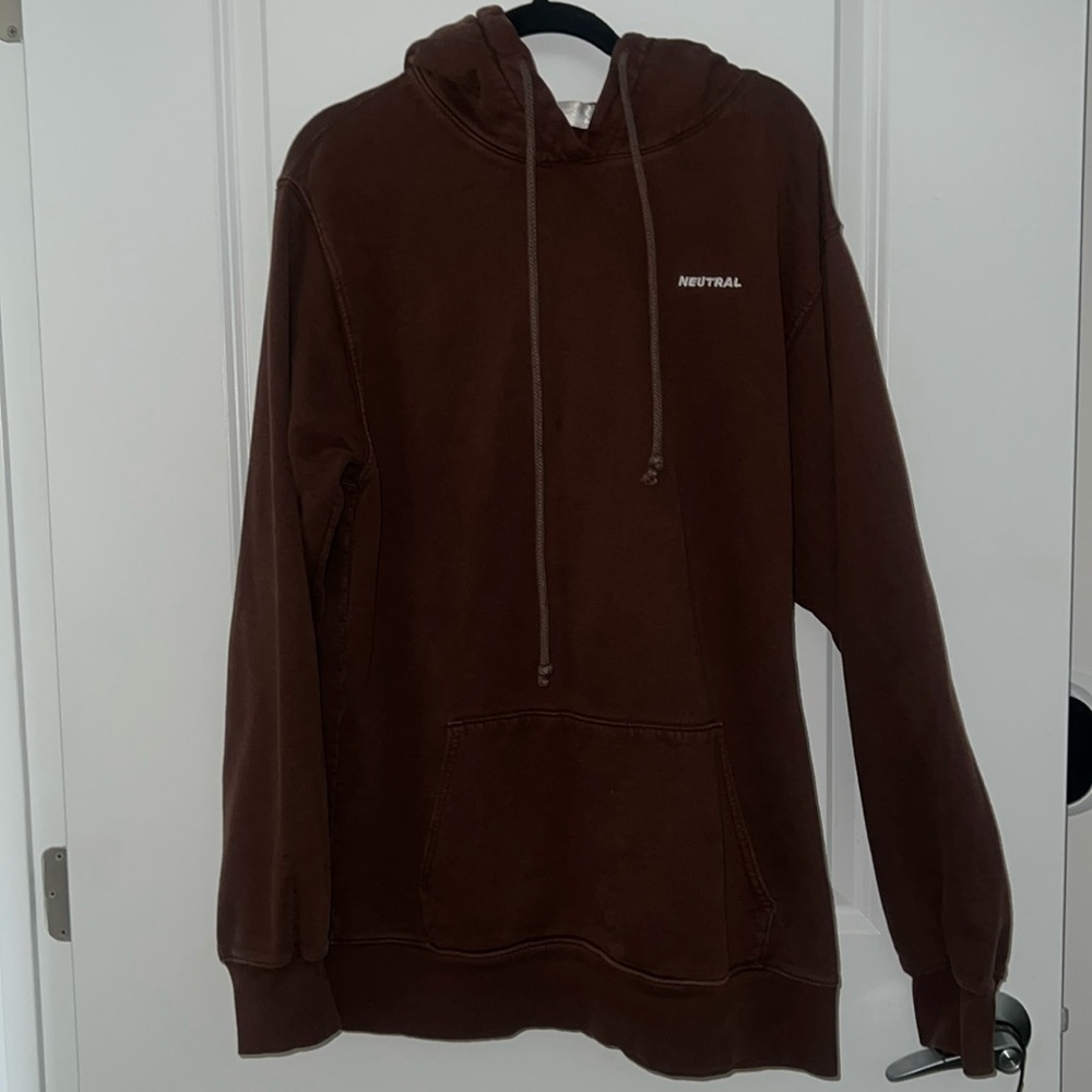 Neutral by Narbeh oversized hoodie